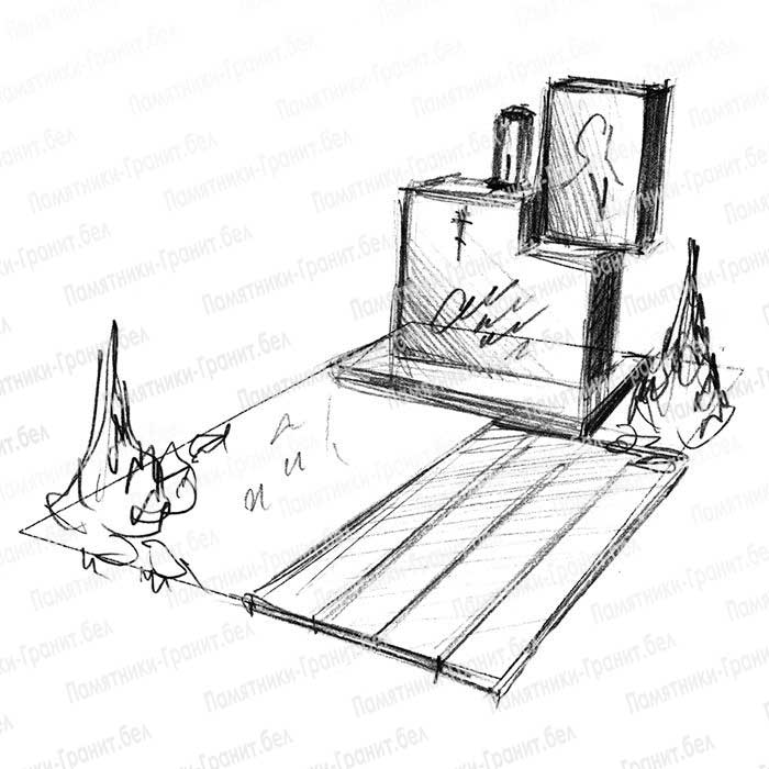 эскизы эксклюзивных памятников фото