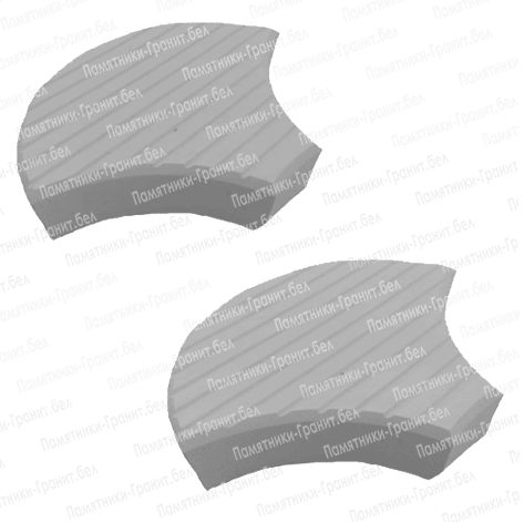 Укладка плитки на могилу Лиозно фотография