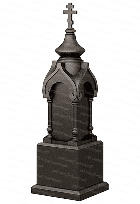 Гранитный памятник в Лиозно