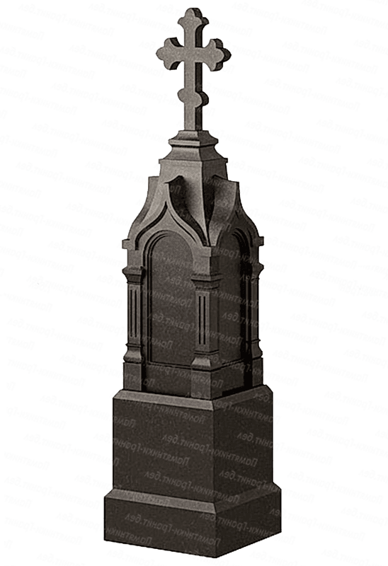 Памятник с крестом в Лиозно на могилу фото